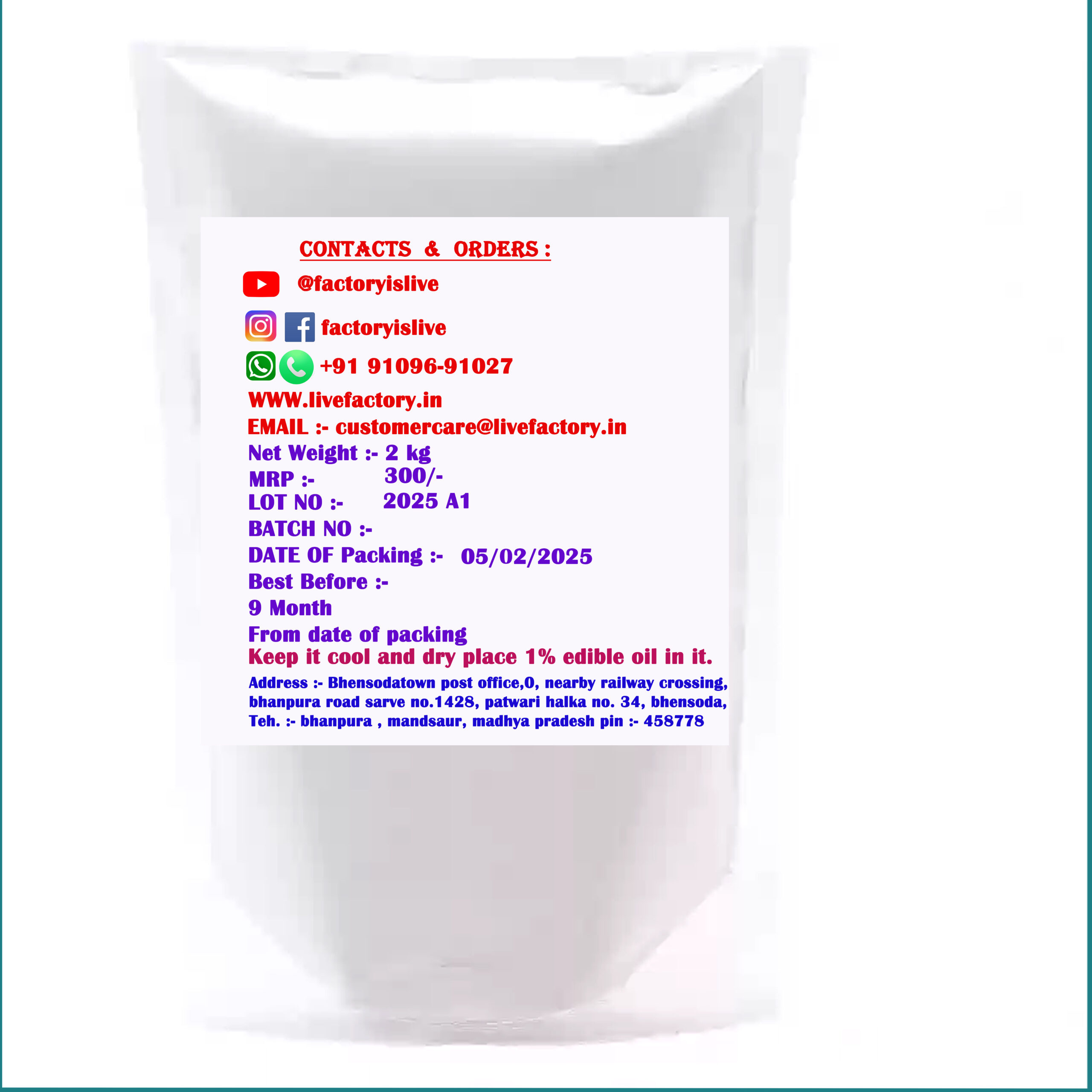 wheat flour 2 kgback